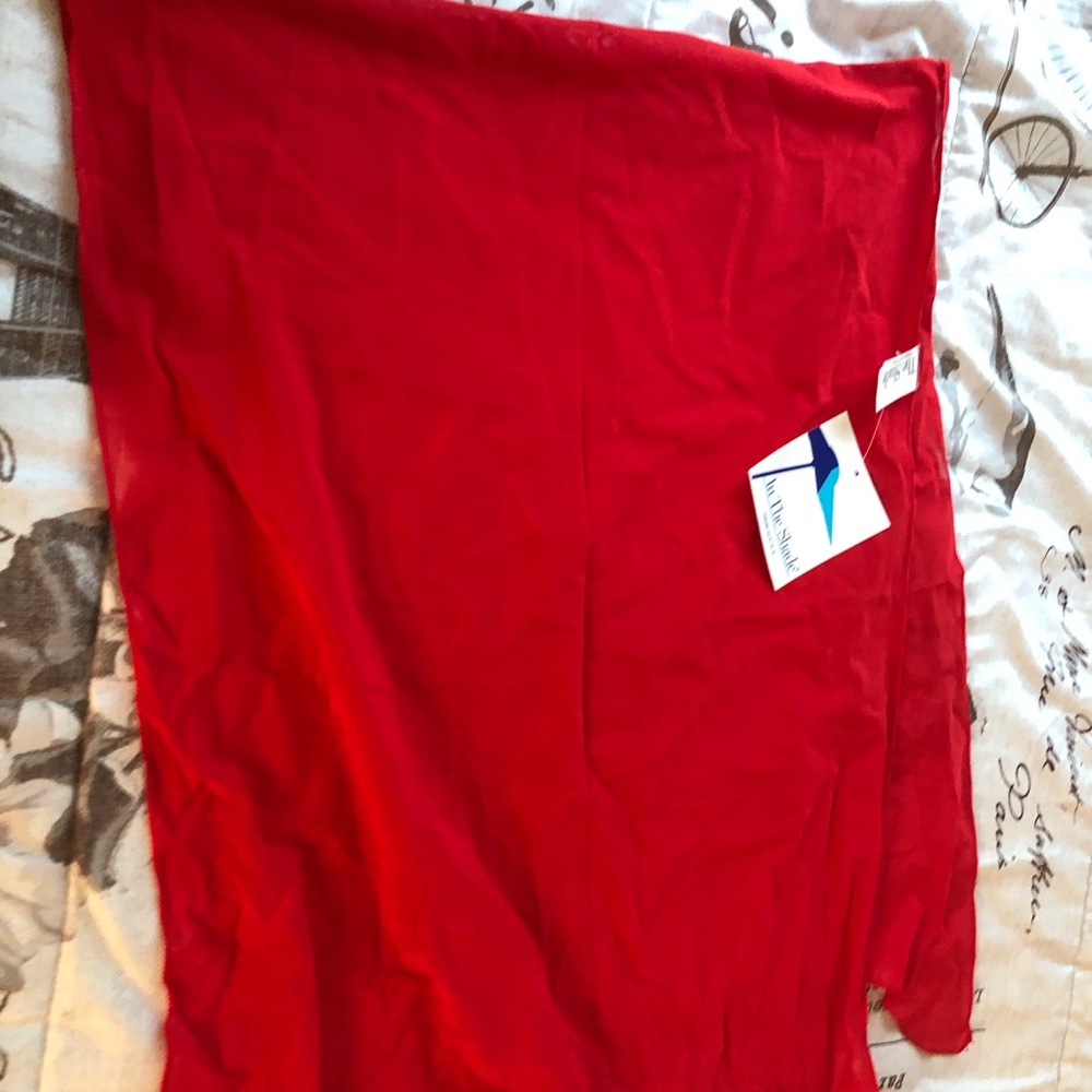red sarong